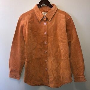 Bagatelle Orange Leather Jacket